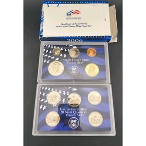 2006-S US Mint Proof Set 10 Coin Set OGP Original Government Packaging COA